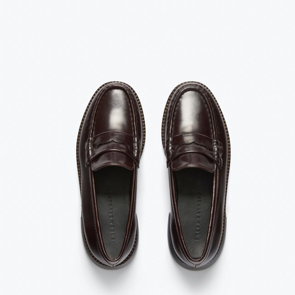 Freda Salvador Shoes - Freda Salvador Espresso Spazzolato Elba Penny Loafers